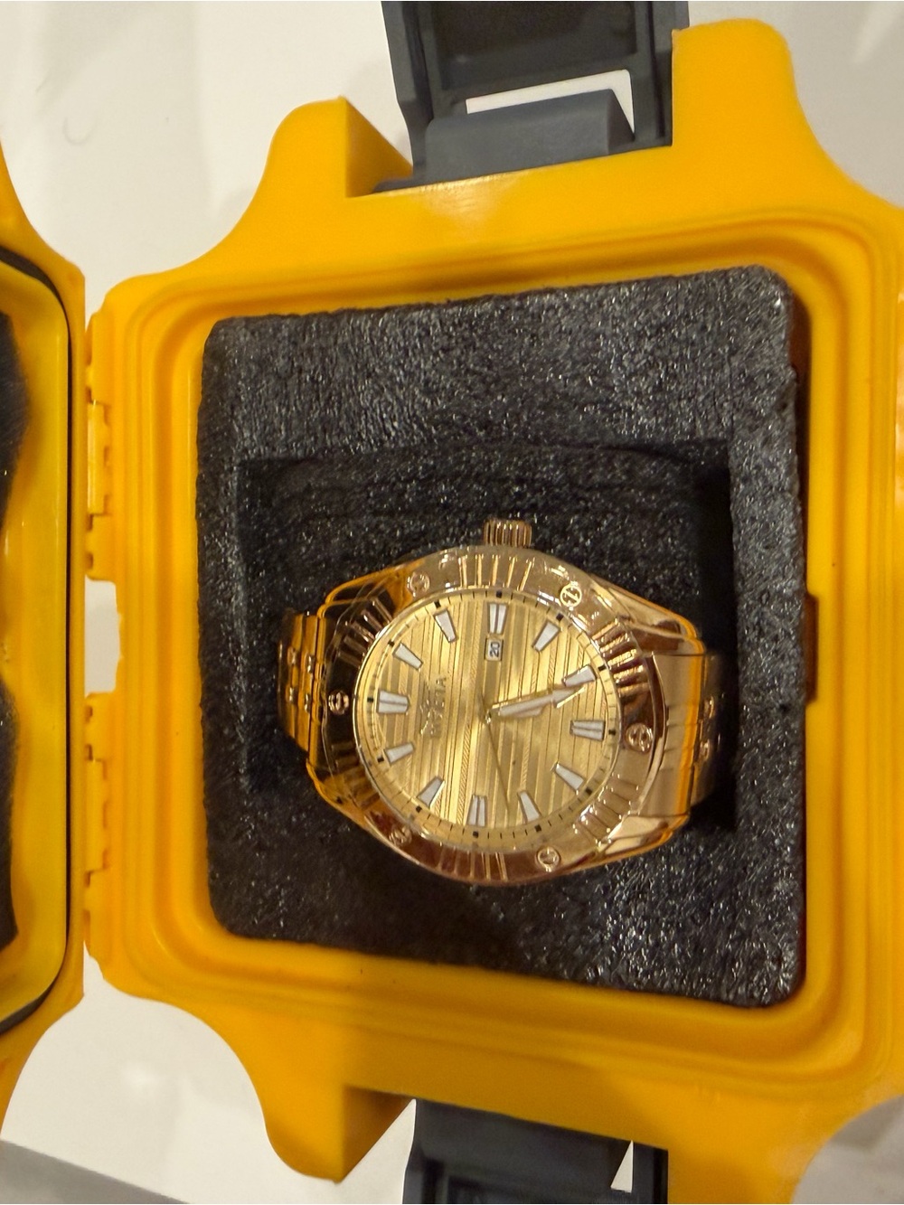 Invicta Gold Tone Men's Watch